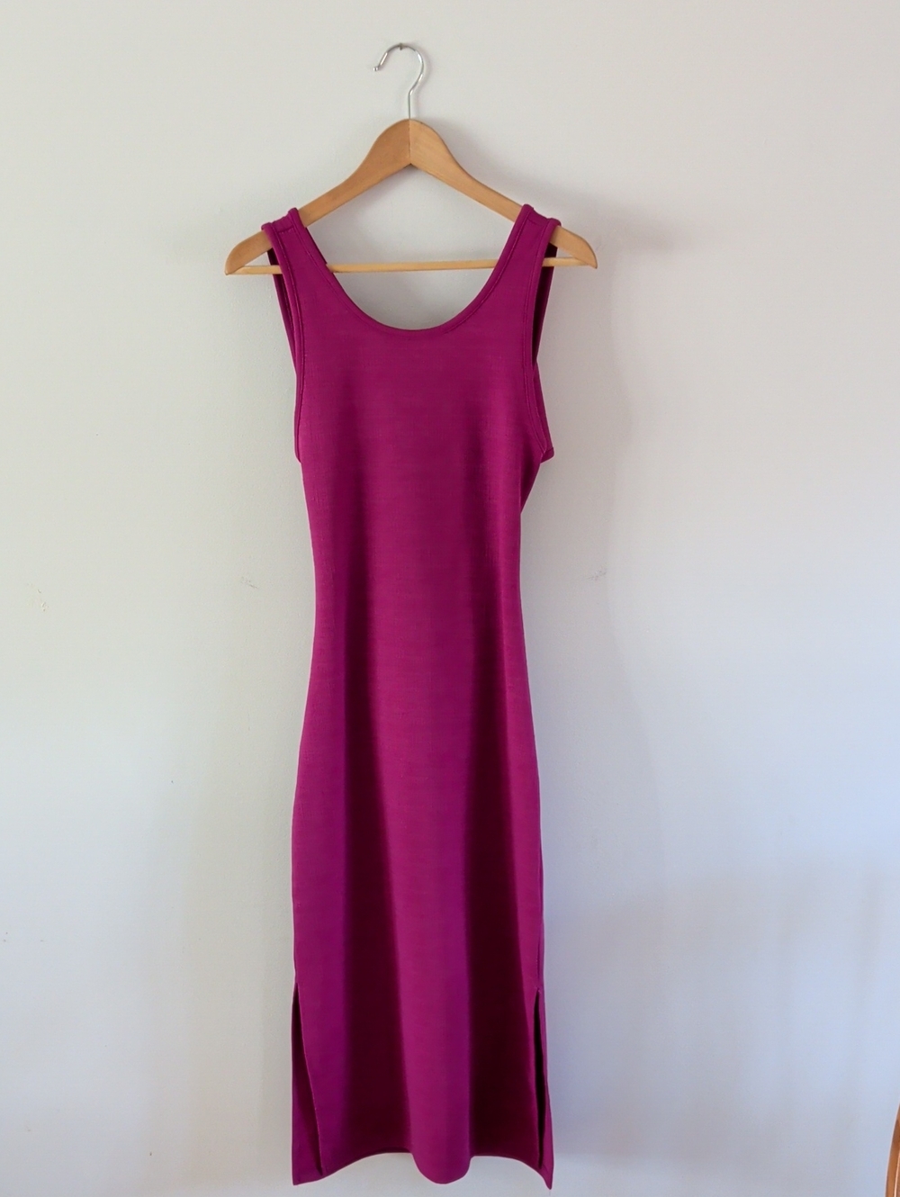 Roxy Magenta Tank Midi Dress NWT